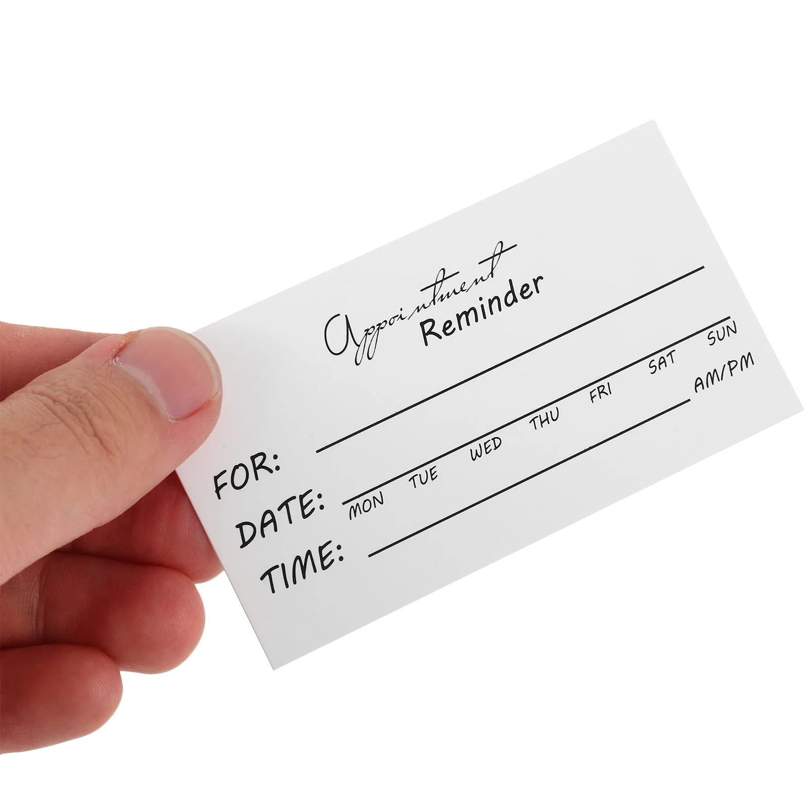 50 Pcs Writing Reminder Cards Appointment Cards Business Greeting Delicate Paper Printing Products Creative