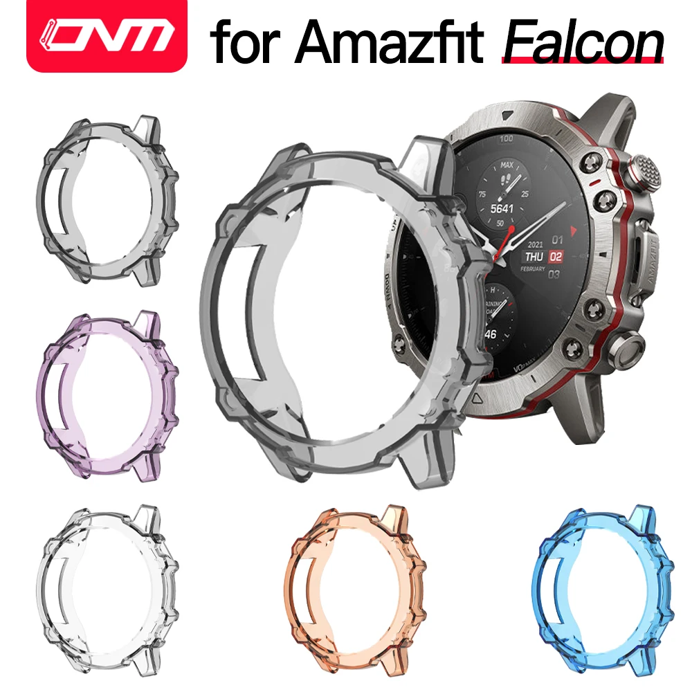 

Cover for Amazfit Falcon Case Accessories TPU Protector Shell for Amazfit Falcon Smartwatch All-around Bumper Protective Case