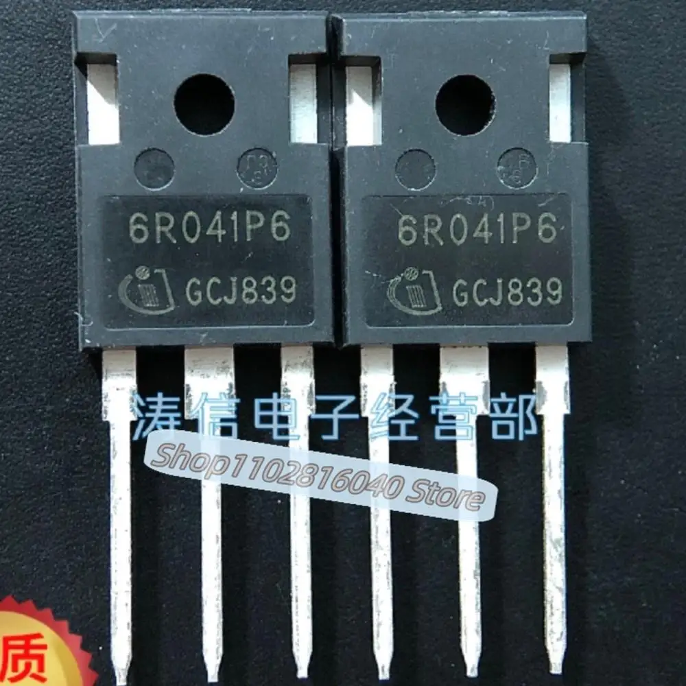 

10 шт./лот 6R041P6 IPW60R041P6 TO-247 77.5A/600V MOS лучшее качество импортное Оригинальное пятно