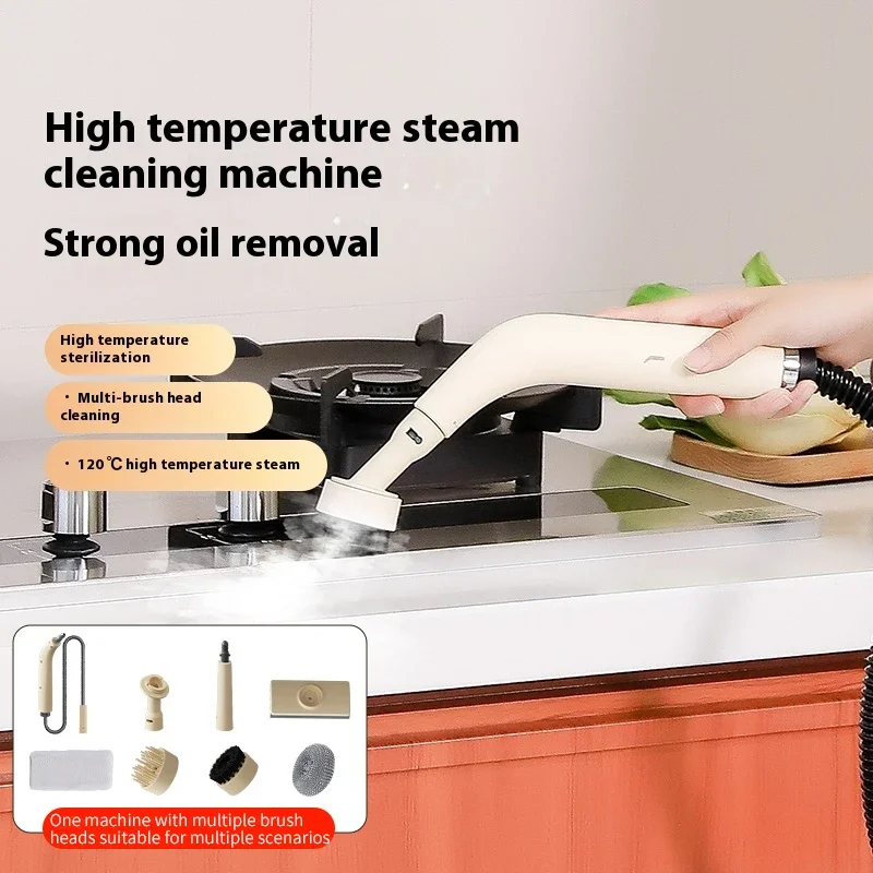 Handheld Steam Cleaner Automotive Sterilization Disinfection High Temperature 1200W Powerful Wiper Washer for Floor Kitchen Cars 4