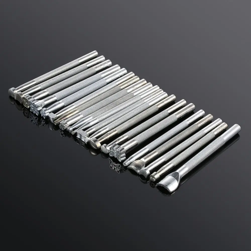 Leather Craft Stamps Leather-craft Metal Leather Working Saddle Making Tool Carving Leather Craft Stamps