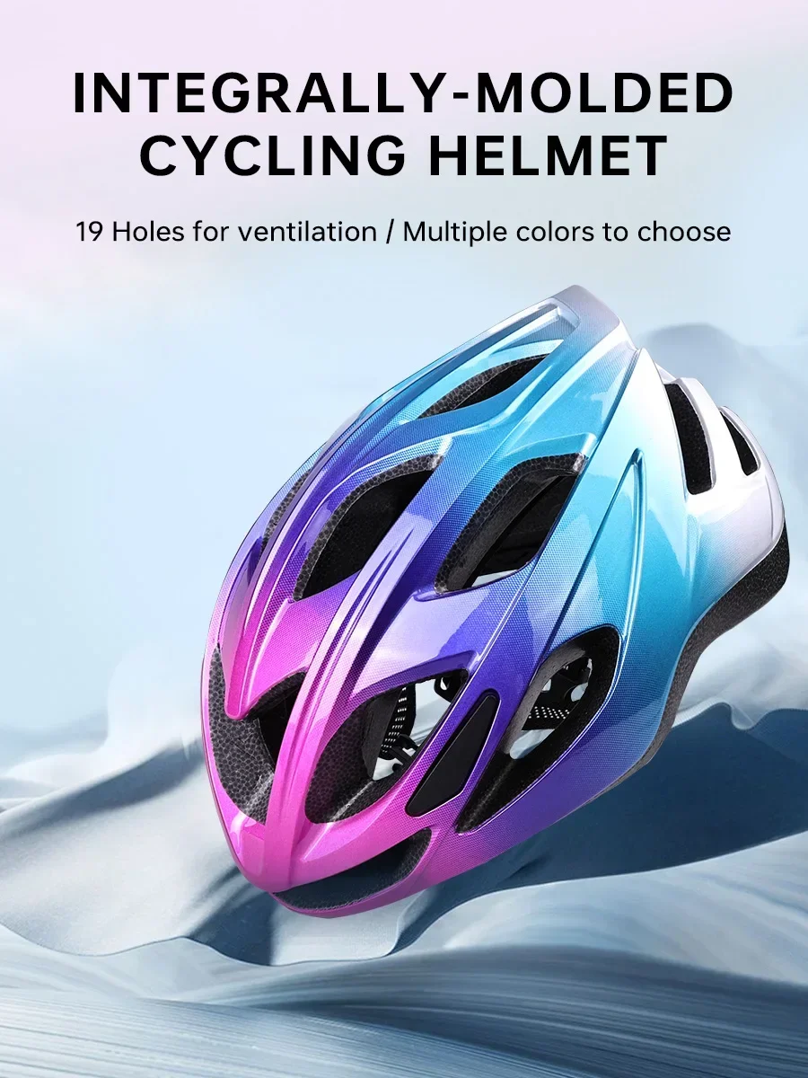 Description Picture 3 of itemBicycle Helmet Men Women Integrally-Molded Ultralight Outdoor Cycling Helmet Adjustable MTB Road Helmet Accessory 19 Air vents
