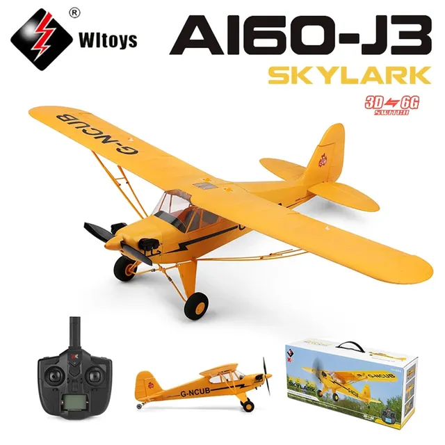 Wltoys XK A160 RC Airplane 5CH 2.4G Radio Remote Control Aircraft 650mm Wingspan 3D/6G Brushless Motor Plane Toys for Children 1