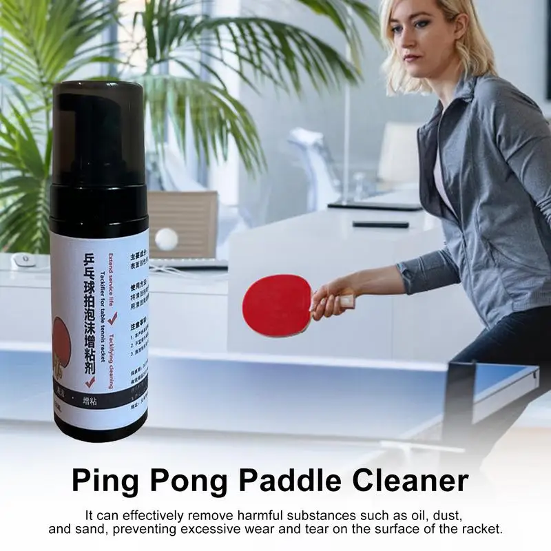 Table Tennis Bat Cleaning Set 100ml for PingPong Bat table tennis racket cleaner