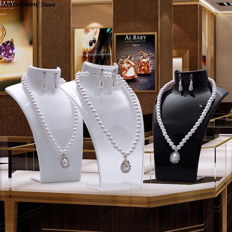 Necklace Mannequin Jewelry Display Stand Rack Mannequin Jewelry