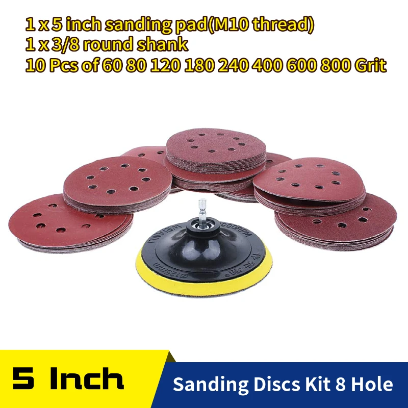 80Pack5InchSandingDiscHookandLoop8HoleSandpaperforDrillSanderAssorted.jpg
