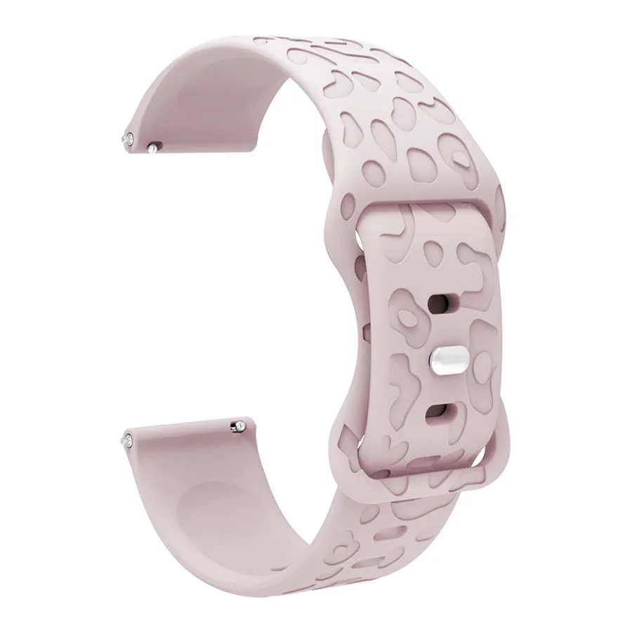 Engraved Silicone Smart Watch Replacement Wristband Bracelet