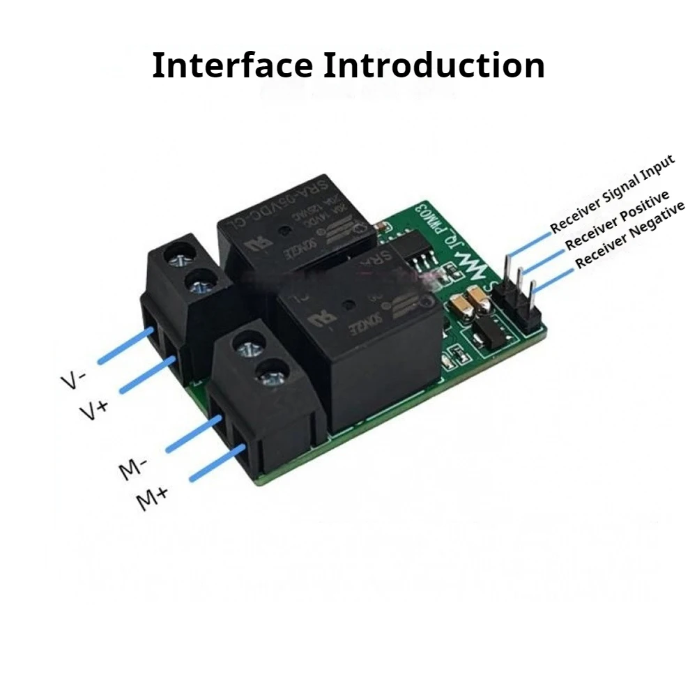 Module contrôle moteur RC PWM 4-9V 50Hz 1000-2000us