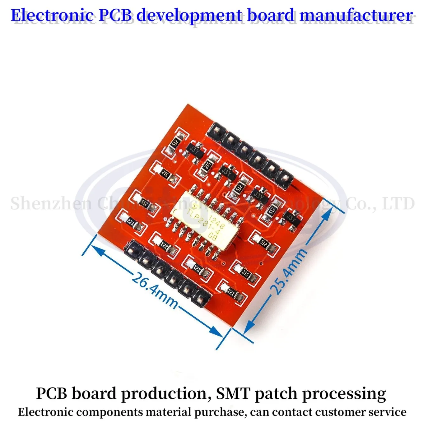 TLP281-4-CH-4-Channel-Opto-isolator-IC-Module-For-Arduino-Expansion ...