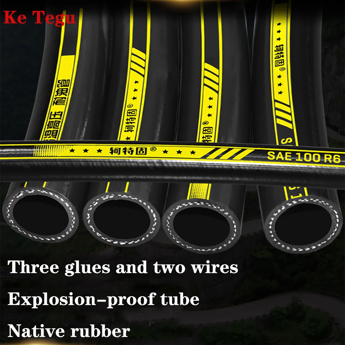 Tubo Carburante Per Benzina/Diesel - 2 Metri, Diametro 18mm Interno, SAE J30 R6 - Foto 5