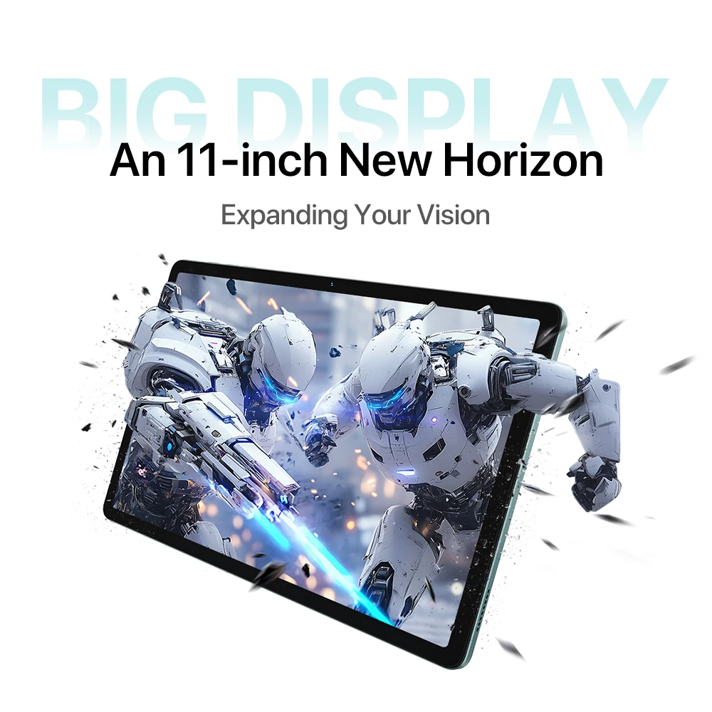 UMlDlGl G9 Tab Android 14 T606 8-Core 4GB 256GB 11" HD IPS 13MP 7200mAh Mega Battery 18W Charging SlM card Android Tablet 5