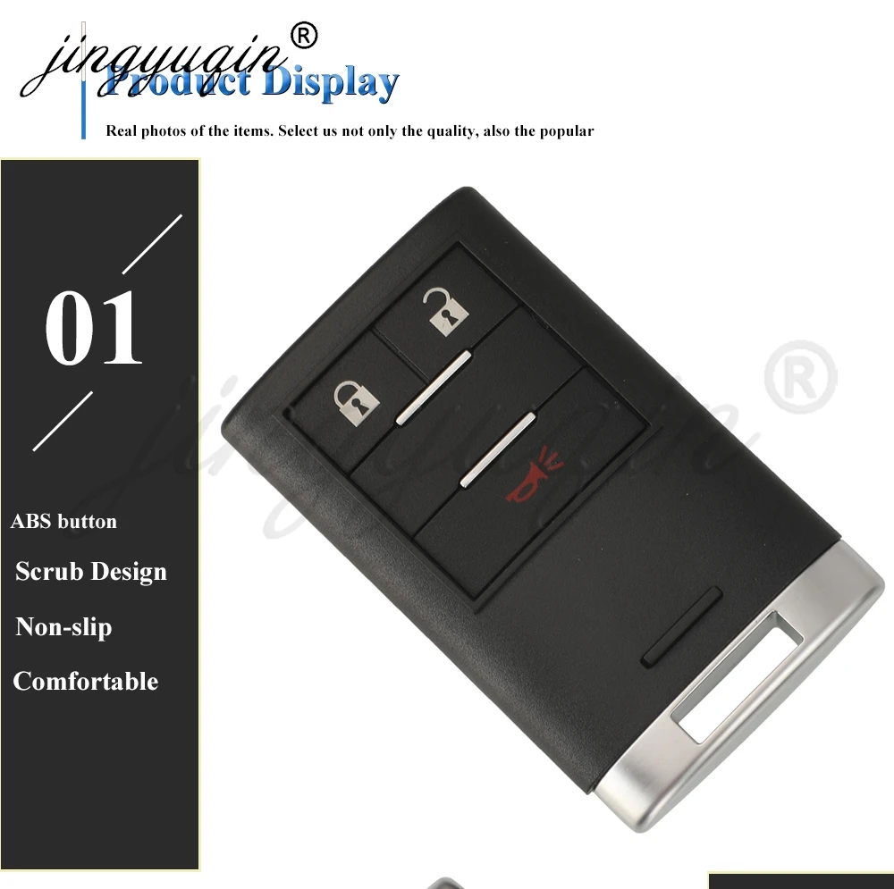 Jingyuqin Keyless Smart Remote Key Fob 433MHz pcf7952a für Chevrolet Holden Gm Captiva 2012-2016 2014/2018 3/4b Steuerung – Detail 6
