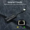 2500Mbps Ethernet Adapter 2.5G Type C USB 3.0 to RJ45 Network Card Wired Ethernet Gigabit Adapter Lan Card Hub for MacBook iPad 5