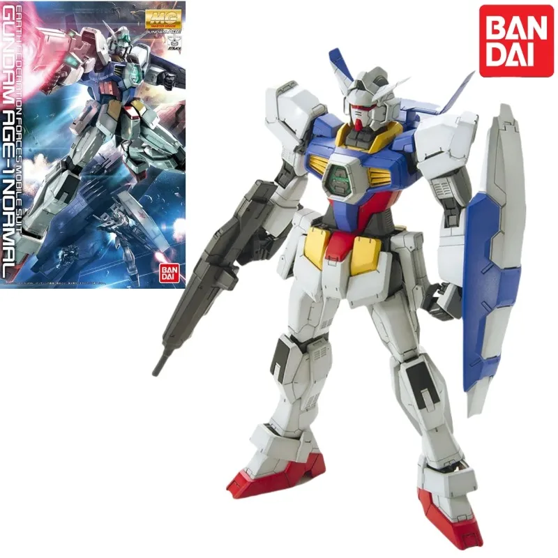 

Bandai Anime Model GUNDAM AGE-1 Normal MG 1/100 Second Edition Original Genuine Assembly Toys Action Figure Collectible Boys Kid