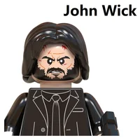 John Wick Building Blocks Mini Action Figure Bricks Toys 1