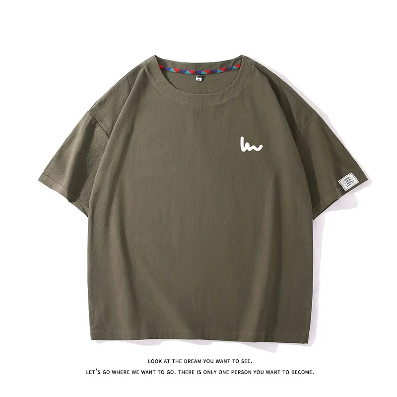 

Wave Pattern T-Shirt Basic Printed T-shirt Large Size Short Sleeve Cuff Label Fashion Tshirt Men Women Summer Tops Leisure Tees
