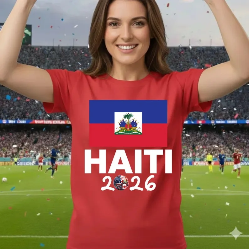 Haiti Shirt 2026 Soccer Fan Tee shirt Haitian Football Lover Gift Men Women Kids Apparel Soccer Player Top - Image 4