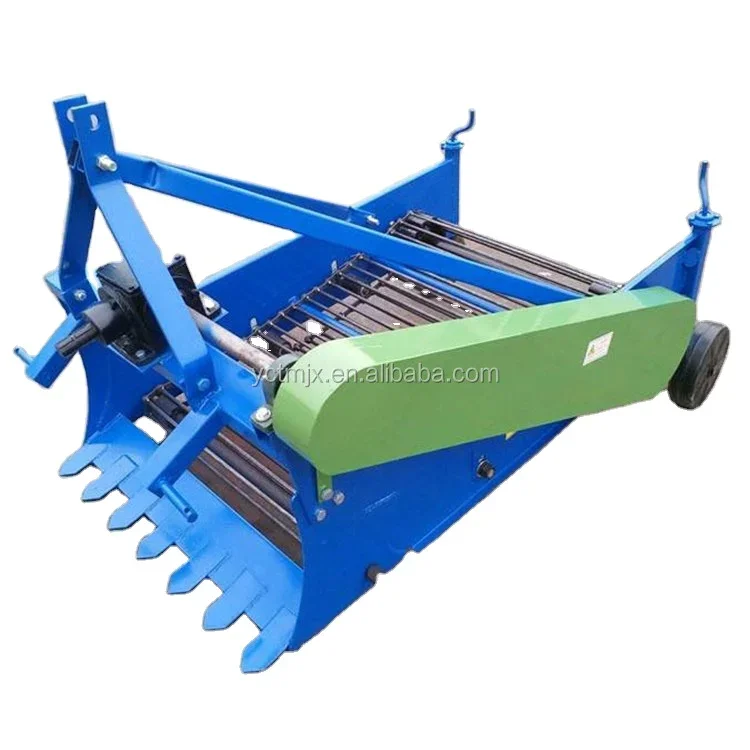 

3 point linkage one row farm tractor PTO mounted small sweet potato harvester