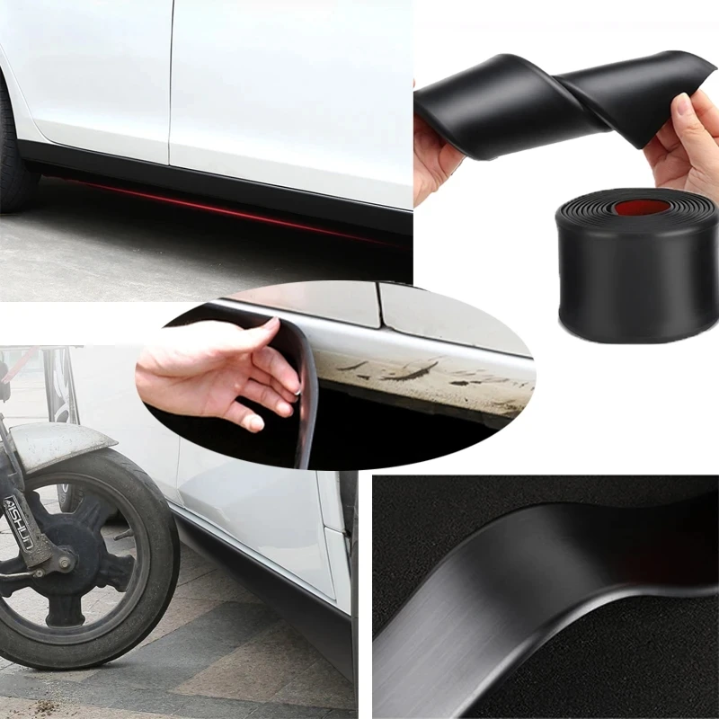 Ultimate Universal Rubber Anti-Scratch & Anti-Collision Car Protector Set