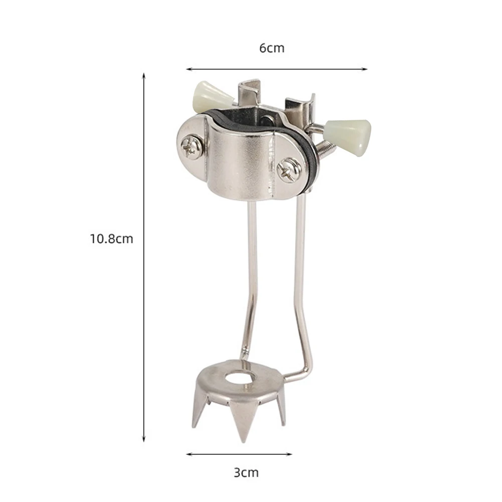 Stainless Steel Ice Tips Anti Skid Climbing Cane for Winter Hiking