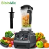 BioloMix 3HP 2200W Heavy Duty Grade Timer Blender Mixer Juicer Fruit Food Processor Ice Smoothies BPA Free 2L Jar 1