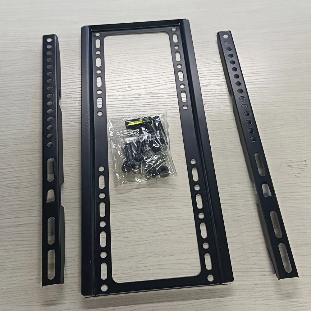 TV 지지대 마운트 범용 TV 장착 거치대, 레벨 로우 프로파일 평면 TV 벽 마운트, LCD LED TV 스크린용, 26-63 인치