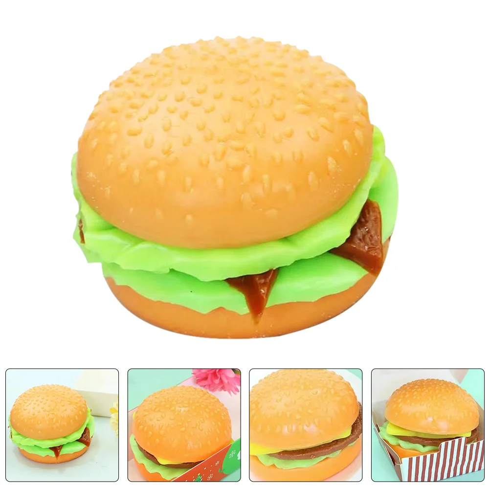 

HamFake Food Pretend Play Toys Stretchy Toy HamFake Food Pretend Play Toys Shaped Decompression Toy Fake Food Pretend Play Toys