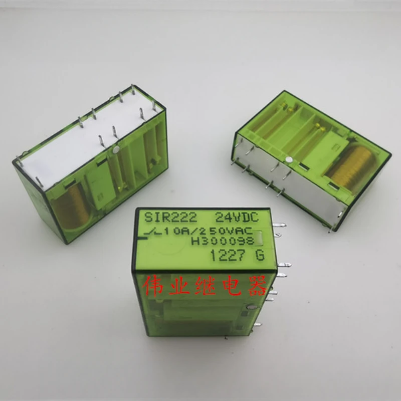

（Second-hand）1pcs/lot 100% original genuine relay:SIR222 24VDC safety relay 10pins