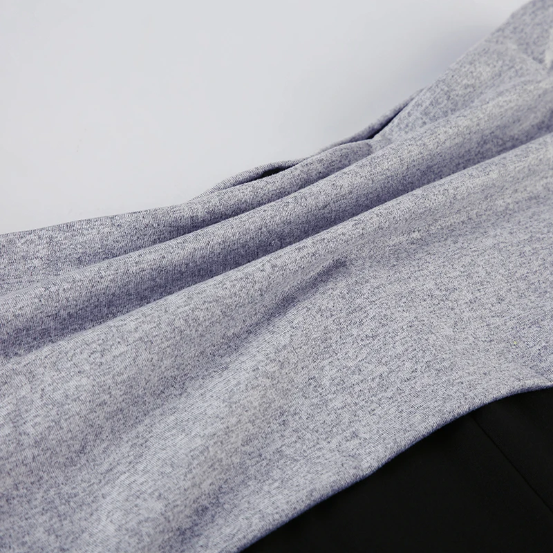 Pantalones deportivos básicos, informales, ajustados, con cintura en contraste y acampanados para mujer, estilo retro americano, ajustados y sexis.