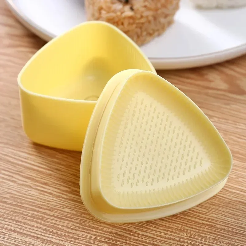 

New DIY Sushi Mold Onigiri Rice Ball Food Press Triangular Sushi Maker Mold Japanese Home Kitchen Bento Accessories Tools