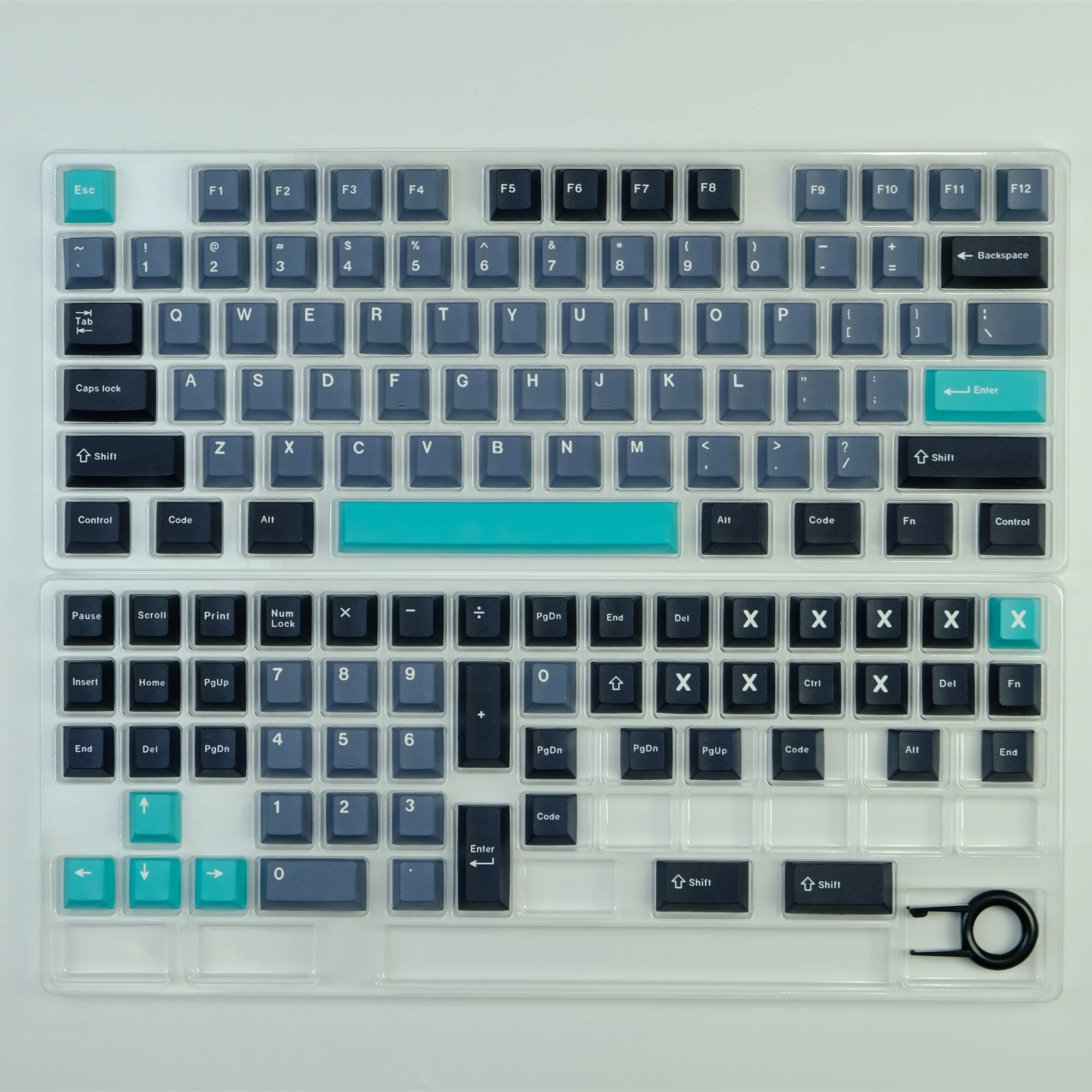 129 Keys/set GMK Pulse Keycaps Cherry Profile Key Caps PBT Dye 