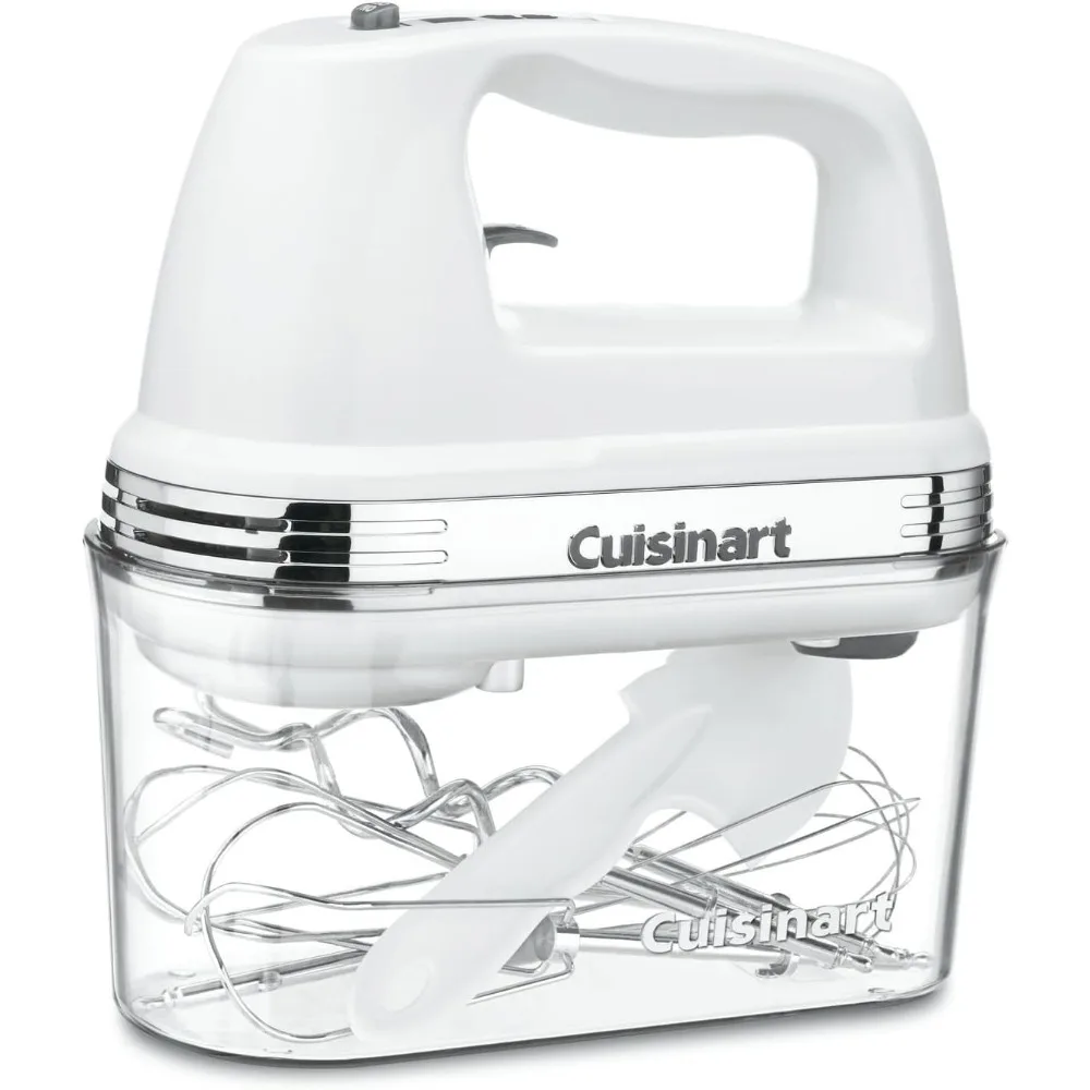 

Mixer, Superior Performancce Power Advantage Plus 9-Speed Handheld Mixer with Storage Case, White, Mixer