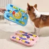 Pet  Puzzle Toys Cat Dog Soothing And Anti-slip Square Shaped Slow Food Non-Slip Bowl Interactive Pet Training Toy For Dogs Cats 5