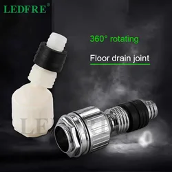LEDFRE  Floor Drain Universal Joint Special Plastic Elbow for Sink Drain Pipe Washing Machine LF66023
