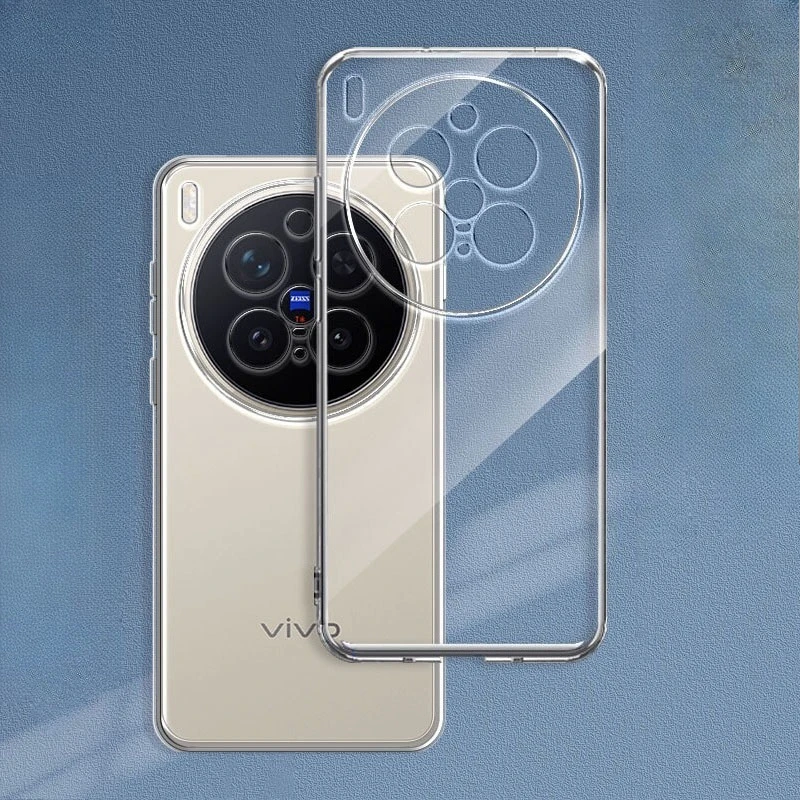 Ultra Transparent TPU Phone Case - Clear Silicone Soft Protective Back Shell