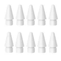 Anti - Slip Replacement Tips for Smooth, Quiet Writing (10 Pack)