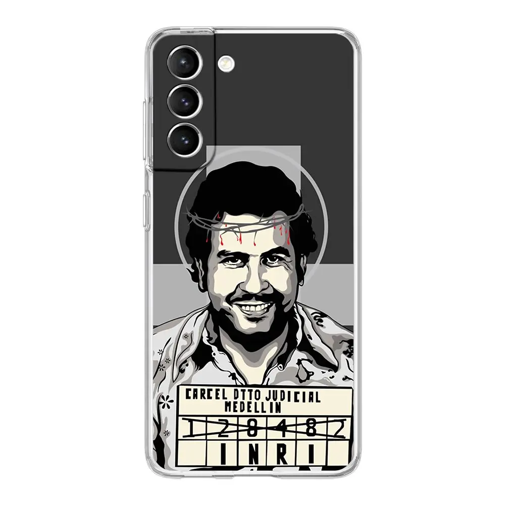 Narcos TV Series Pablo Escobar Clear Phone Case