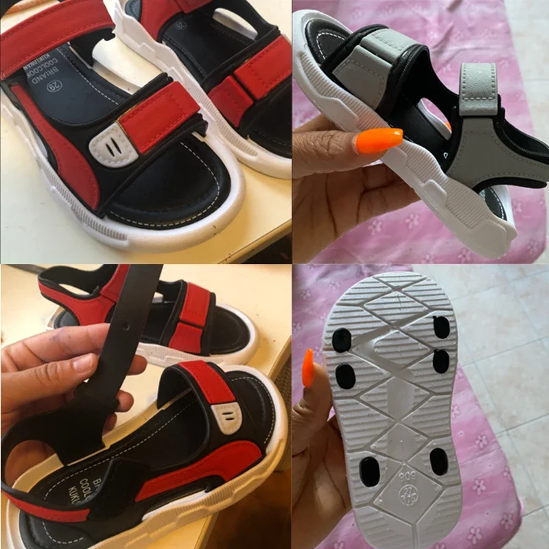 Children Sandals Children's Summer Boys Leather Sandals