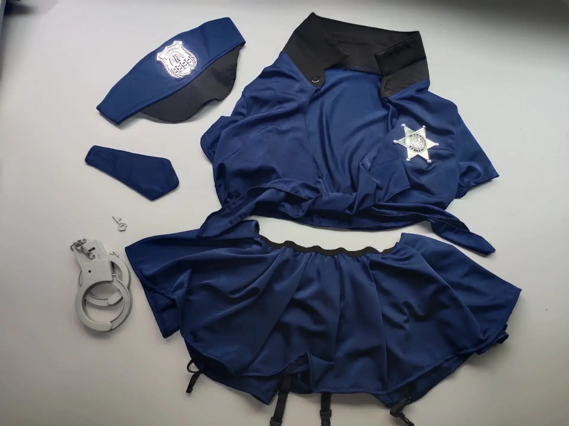 Sexy Cop Costume Traffic Police Officer Uniform Exotic Lingerie Party Fancy Policewoman Uniform Underwear Set Suit women lingerie women lingerie set women cosplay costume