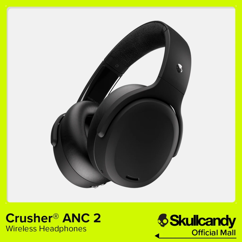 Orijinal Skullcandy k r c ANC 2 Bluetooth kulakl k gurultu azaltma kulakl klar ak ll Mic bas buyuk kapasiteli pil kulakl k