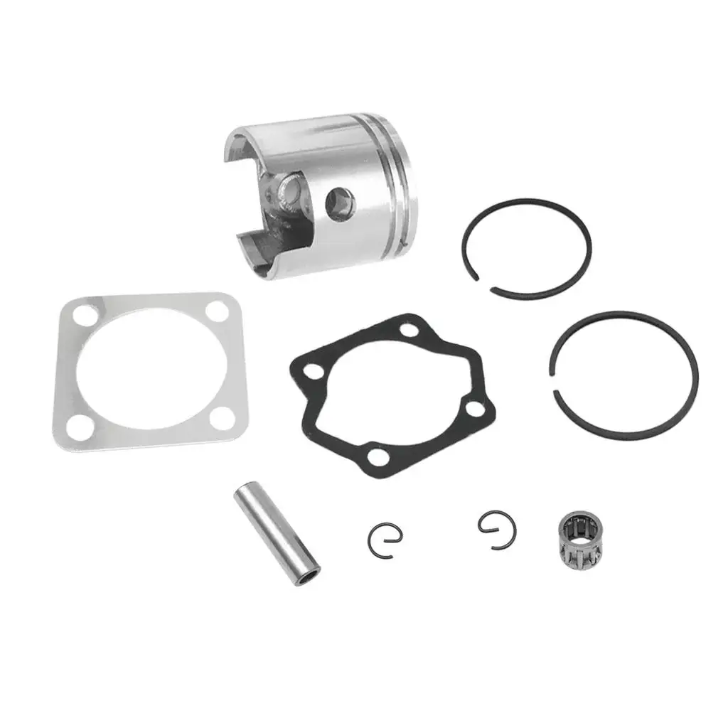 47mm Piston with Gasket for 80cc Motorised 2-Stroke Engine, New