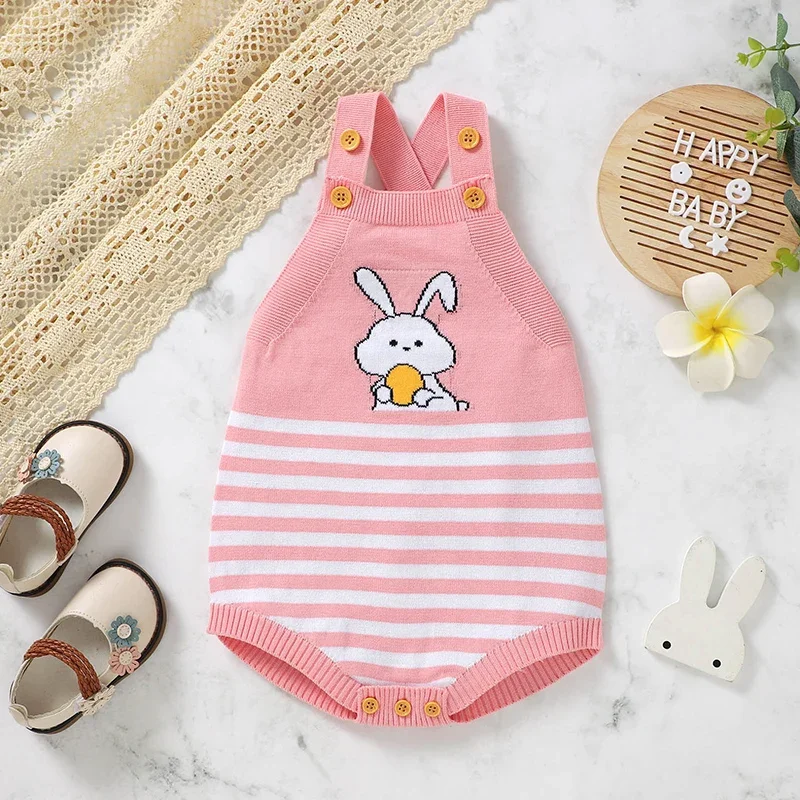 

Женский трикотажный комбинезон на бретельках, без рукавов, на возраст 0-18 месяцев