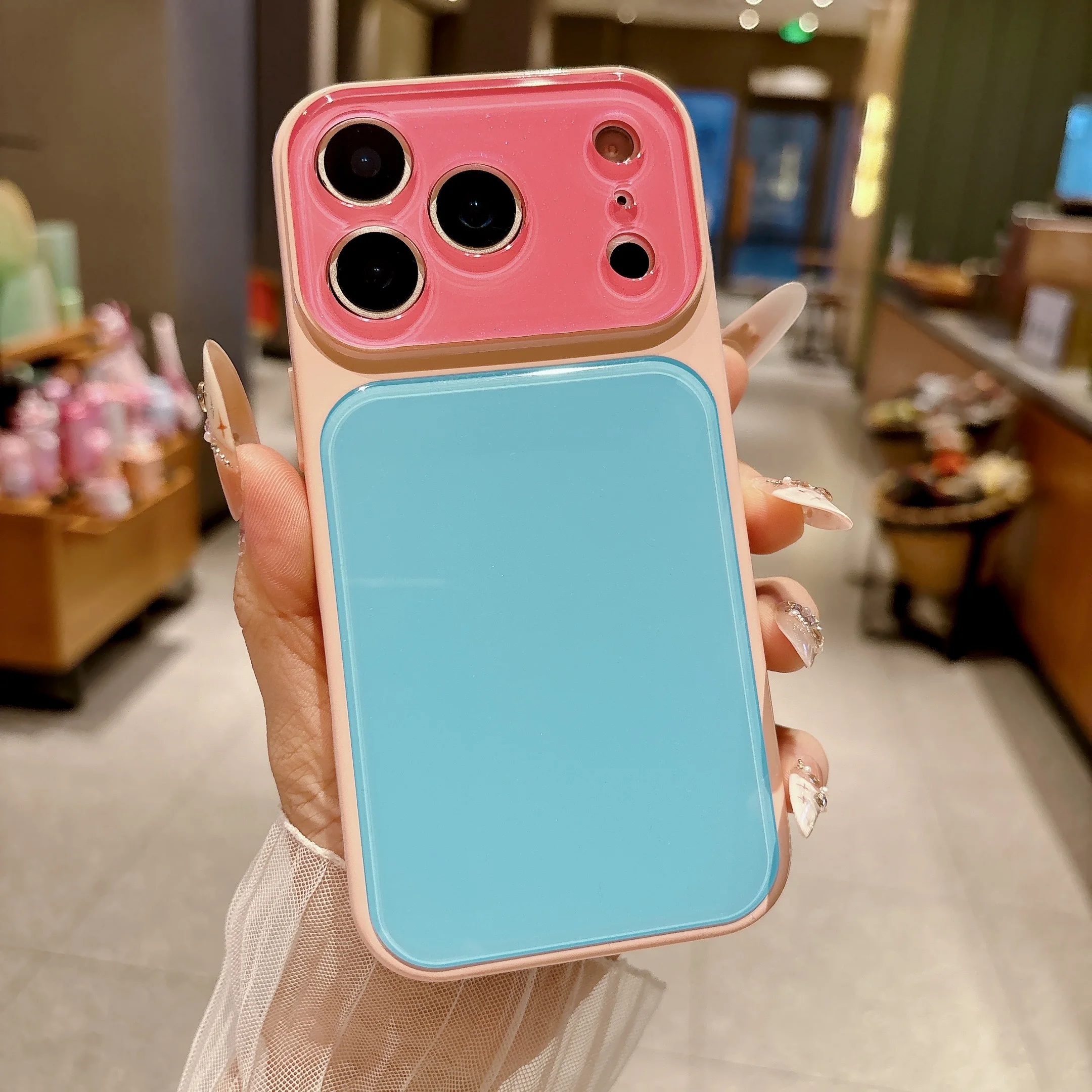 ตัวเลือกสินค้า เคสกันกระแทกสีสันสดใสสำหรับ iPhone 17 Pro Max