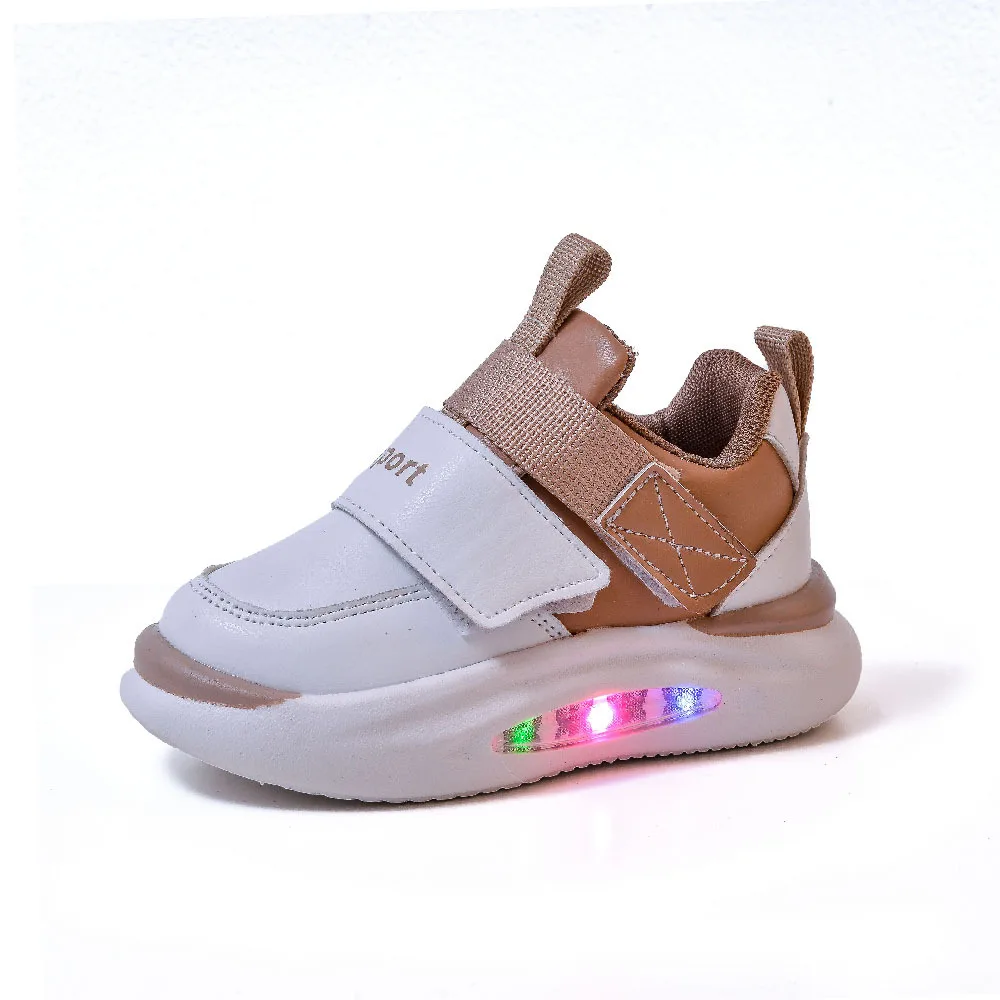 Children LED Shoes Boys Girls Fashion Lighted Casual Sneakers Spring Autumn Glowing Running Shoes Soft Sole Comfort Sports Shoes 5