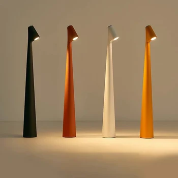 테이블 램프 침실 침대 옆 램프, 창의적인 거실 공부 램프, 탑 터치 디밍 분위기 탁상 장식 램프