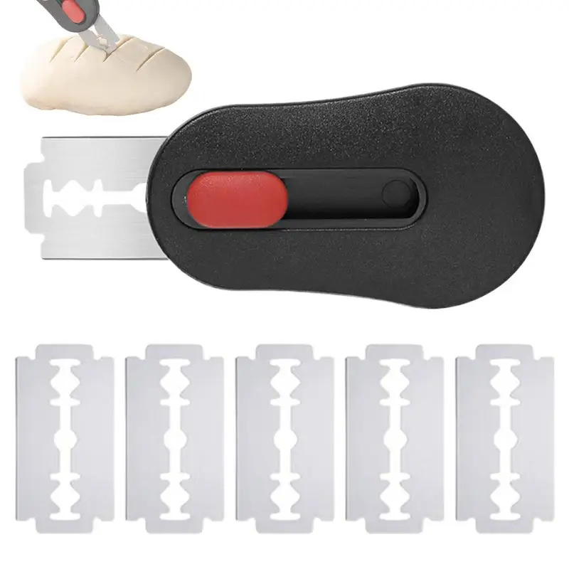 Magnetic Bread Dough Scratching Tool Baking Source Dough Bread Knife Cutter Tools Bread Lame Dough Score Cutting Kitchen Gadgets