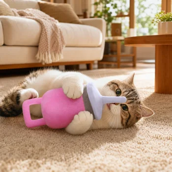 Plush Tumbler Dog Toy 1