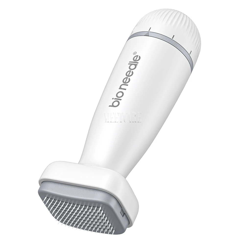 Professioneller Derma Stamp mit verstellbarer 0,2mm Dermastamp-Nadel für Microneedling – Schönheitspflege für Gesicht, Kopfhaut, Haare & Bart – Make-up-Tool – Detail 6