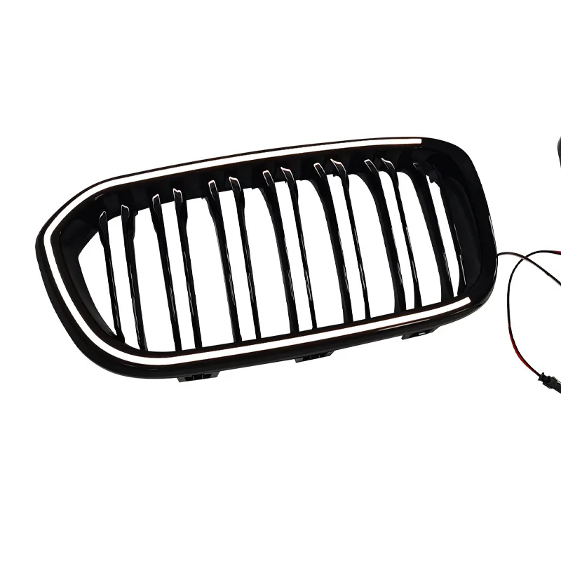 1 Series F20 F21 118i 120i M140i 118d 120d 125d LED Luminous Racing Grills Car F