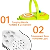Insect Observation Cabin Portable Science Experiment Explorer Box LED Light Outdoor Bug Butterfly Catcher Container Toys ForKidS 3